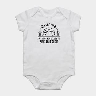 I Love Peeing Outside Baby Bodysuit